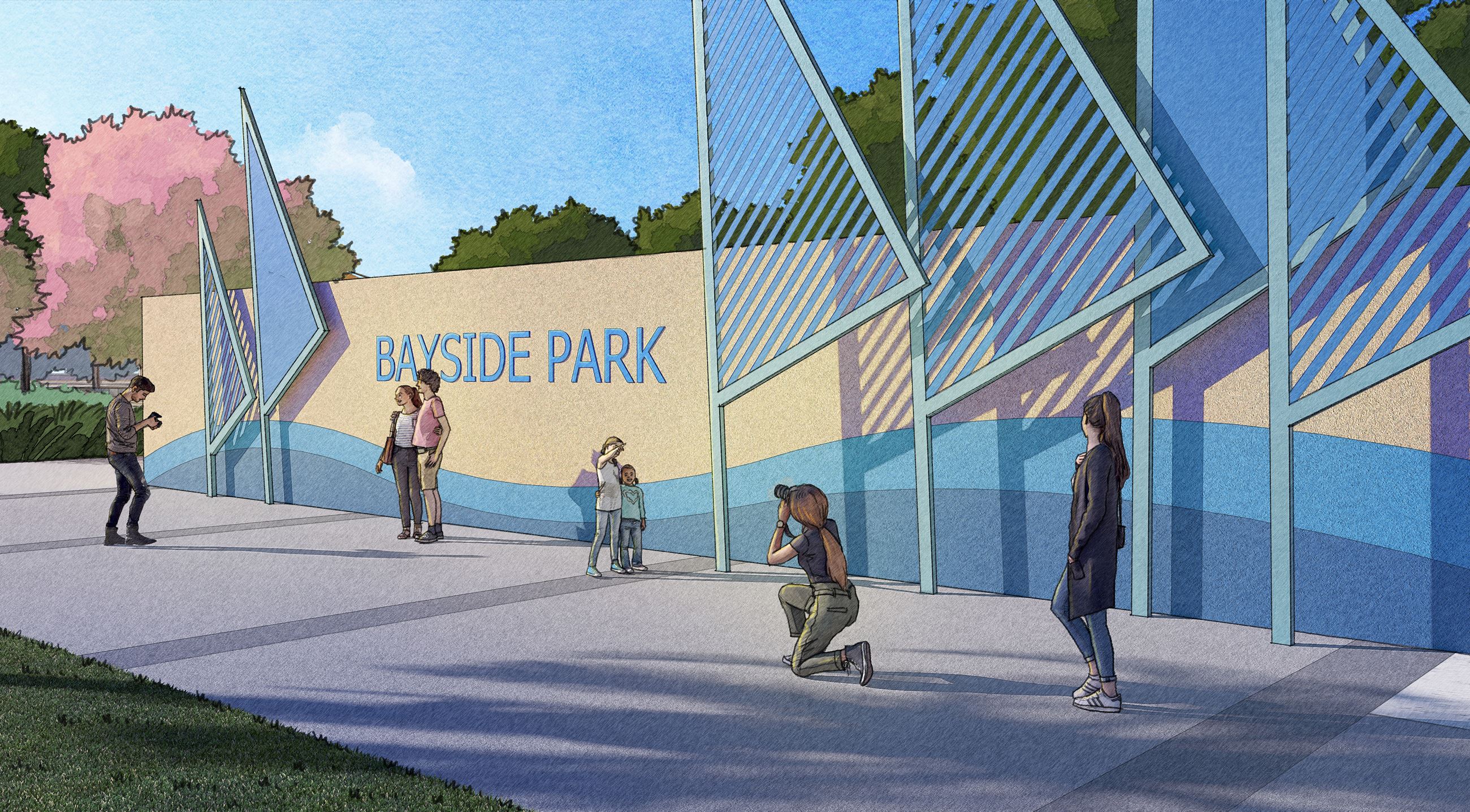 Bayside Park Expansion Conceptual Drawing